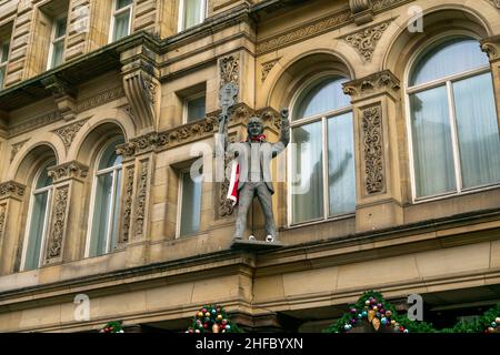 Liverpool, Großbritannien - 5 Jan 2020: Hard Days Night Hotel. Das weltweit einzige Beatles-inspirierte Hotel, das hochwertige Einrichtungen in einer wirklich einzigartigen Umgebung vereint Stockfoto