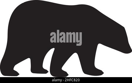 Eisbären-Symbol In Vector. Stock Vektor