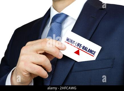 Work-Life-Balance Stockfoto
