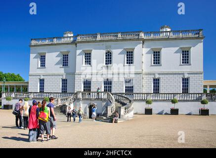 Die Königin Haus, Greenwich Royal Park, Greenwich, London Borough of Greenwich, Greater London, England, United Kingdom Stockfoto