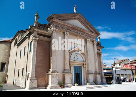 Peschiera del Garda ist eine Stadt und Gemeinde in der Provinz Verona, in Venetien, Italien. Stockfoto