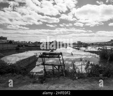 Antananarivo ist die Hauptstadt Madagaskars, im zentralen Hochland der Insel. Stockfoto