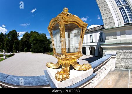 park im Schloss nymphenburg, münchen Stockfoto