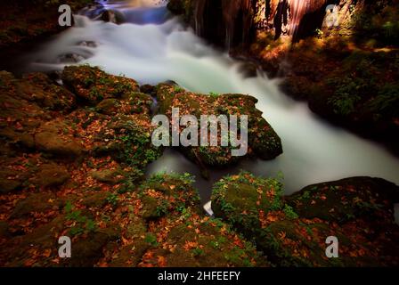 Duden Wasserfall Park in Antalya in der Türkei Stockfoto