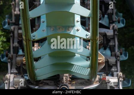 Hochwertige Bilder Alton Towers UK Theme Park und Achterbahnen, einschließlich Nemesis, Smiler, RITA AIR Stockfoto