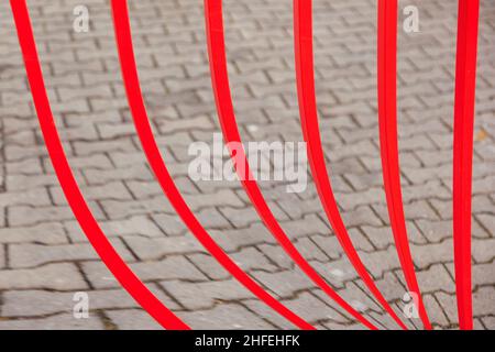 Iron Gate in harmonischen positiven Farben Stockfoto