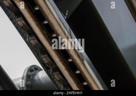 Hochwertige Bilder Alton Towers UK Theme Park und Achterbahnen, einschließlich Nemesis, Smiler, RITA AIR Stockfoto