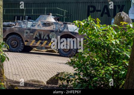 Alton Towers, wo die Magie nie endet, Bilder von höchster Qualität des besten Themenparks und der besten Achterbahnen Großbritanniens Stockfoto