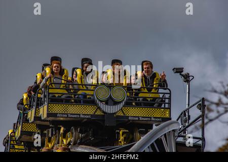 The Congo River Rapids at Alton Towers Theme Park, Hotel and Spa, Staffordshire England Stockfoto