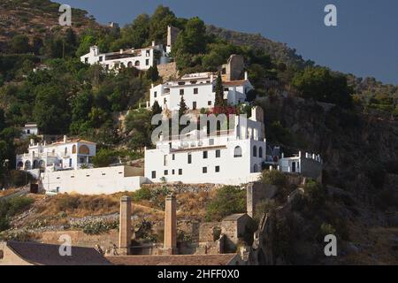 Wohnhaus in Frigiliana in Andalusien, Spanien, Europa Stockfoto