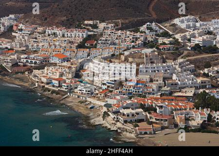 Hotelanlage in San Jose in der Provinz Almeria,Andalusien,Spanien,Europa Stockfoto