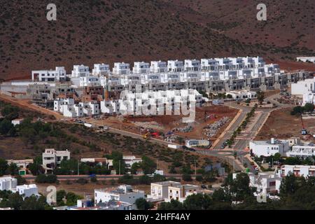 Hotelanlage in San Jose in der Provinz Almeria,Andalusien,Spanien,Europa Stockfoto