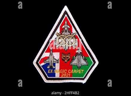 II(AC) Squadron Typhoon Ex Magic Carpet Deployment Patch Stockfoto