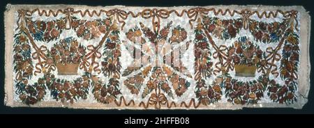 Altar Frontal, Frankreich, 1700/25. Stockfoto