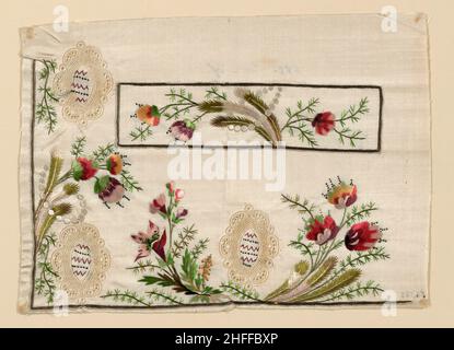 Salesman's Sample (Weste Pocket), Frankreich, 1780/90. Stockfoto