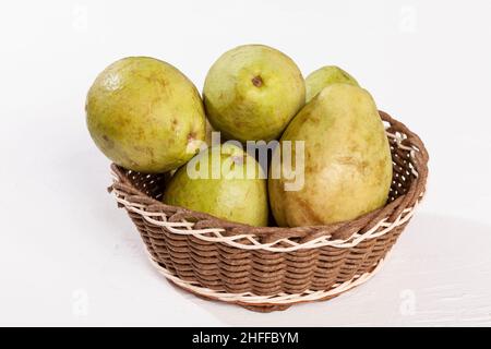 Psidium - Guava Essbare Früchte Aus Amerika Stockfoto