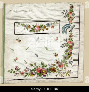 Salesman's Sample (Weste Pocket), Frankreich, 1780-1810. Stockfoto