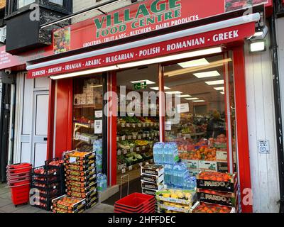 Vegetarischer Markt im Wolverton Milton Keynes UK Stockfoto