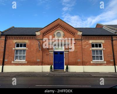 Vegetarischer Markt im Wolverton Milton Keynes UK Stockfoto