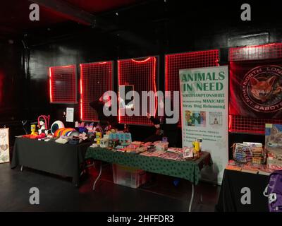 Vegetarischer Markt im Wolverton Milton Keynes UK Stockfoto