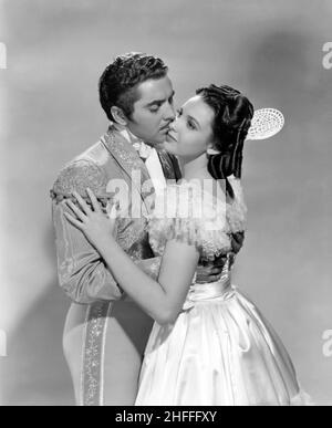 TYRONE POWER und LINDA DARNELL im ZEICHEN VON ZORRO (1940), Regie: ROUBEN MAMOULIAN. Kredit: 20th CENTURY FOX / Album Stockfoto