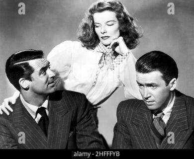 CARY GRANT, JAMES STEWART und KATHARINE HEPBURN in DER GESCHICHTE VON PHILADELPHIA (1940), Regie: GEORGE CUKOR. Kredit: M.G.M. / Album Stockfoto