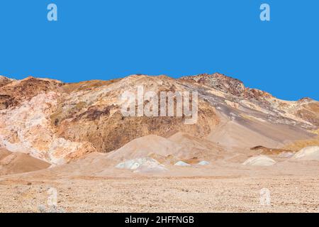 Wunderschöne Felsformationen Künstler fahren im Death Valley Stockfoto