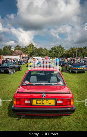 Retro-BMWs Stockfoto