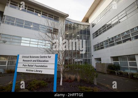 Clinical Sciences Center aintree University Hospital fazakerley Liverpool England Großbritannien Stockfoto