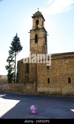 Kirche Sant Martí de Provenzals, Barcelona, Katalonien, Spanien, Europa Stockfoto