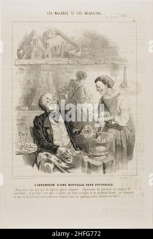 Die Erfindung eines neuen Chest Elixiers (Platte 14), 1843. Stockfoto
