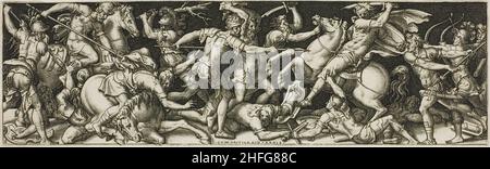 Kämpfe und Triumbiate, 1550/1572. Stockfoto