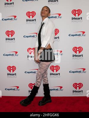 15. Januar 2022, Inglewood, Caliofrnia, USA: Willow Smith besucht iHeartRadio Alter EGO, präsentiert von Capital One. (Bild: © Billy Bennight/ZUMA Press Wire) Stockfoto