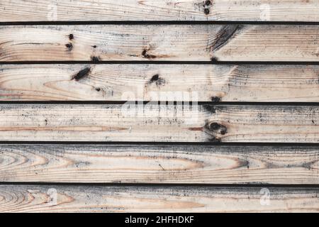 Alte Holzbohlen, Perfekter Hintergrund für Ihr Konzept oder Projekt. Stockfoto