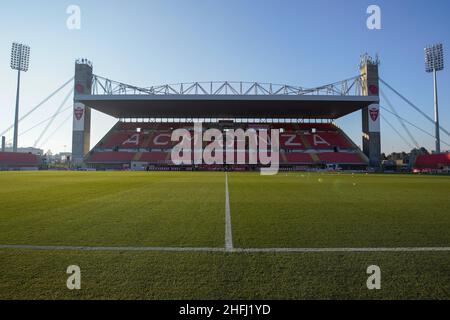Stadio Brianteo, Monza (MB), Italien, 16. Januar 2022, U-Power Stadium (Stadio Brianteo) während des Spiels AC Monza gegen AC Perugia - Italienischer Fußball der Serie B Stockfoto