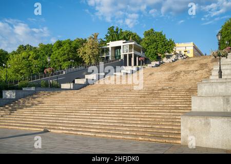 Potemkin Treppe in Odessa, Ukraine. Stockfoto