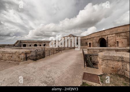 Landschaften von Menorca auf den Balearen - Spanien Stockfoto