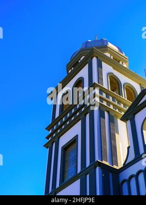 Tegucigalpa ist die Hauptstadt von Honduras. Es liegt in einem zentralen Tal, umgeben von Bergen, und ist für seine spanische Kolonialarchitektur bekannt. Stockfoto