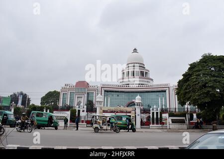 29. Dezember 2021, Lucknow, Uttar Pradesh, Indien. Atal Bihari Vajpayee Scientific Convention Center in Shah Mina Road, Lucknow Stockfoto