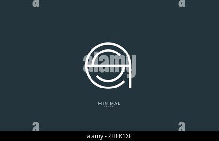 Buchstabensymbol als oder SA Stock Vektor