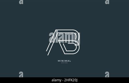 Buchstabensymbol ab Stock Vektor