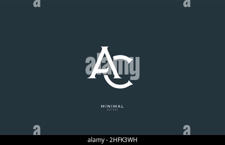 Buchstabensymbol Logo AC Stock Vektor
