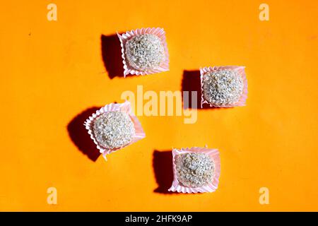 Indonesischer Mochi-Kuchen, Adaption japanischer Mochi. Stockfoto