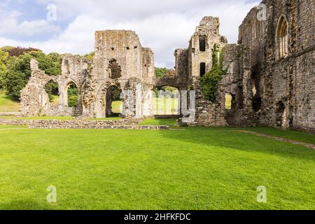 Easby Abbey Ruins, Richmond, North Yorkshire, England Stockfoto