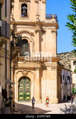 Scicli, Sizilien, Italien Stockfoto