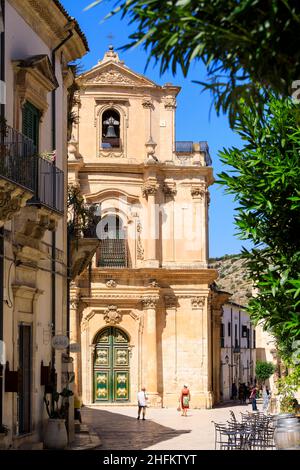 Scicli, Sizilien, Italien Stockfoto