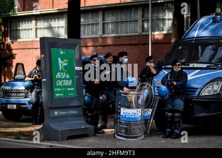 Claudio Furlan - LaPresse 15 June 2020 Milano (Italien) News Kino nach einem Coronavirus-Notfall wieder geöffnet auf dem Foto: Das Kino Beltrade Stockfoto