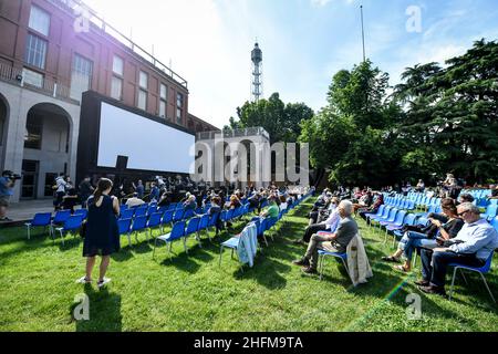 Claudio Furlan - LaPresse 15 June 2020 Milano (Italien) News Kino nach einem Coronavirus-Notfall wieder geöffnet auf dem Foto: Das Kino Beltrade Stockfoto