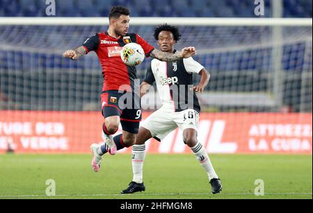 LaPresse - Tano Pecoraro 30 Juni 2020 Stadt Genua - (Italien) Sport Soccer Genua vs Juventus Italienische Fußball-Meisterschaft Liga A Tim 2019/2020 - "Luigi Ferraris" Stadion auf dem Bild: sanabria antonio Stockfoto