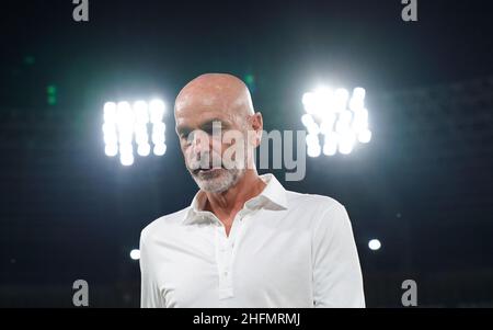 LaPresse - Spada Juli 12th , 2020 Neapel ( Italien ) Sport Soccer A.C. Mailand- Saison 2019-2020 - Serie A Napoli vs AC Mailand im Bild : STEFANO PIOLI Stockfoto